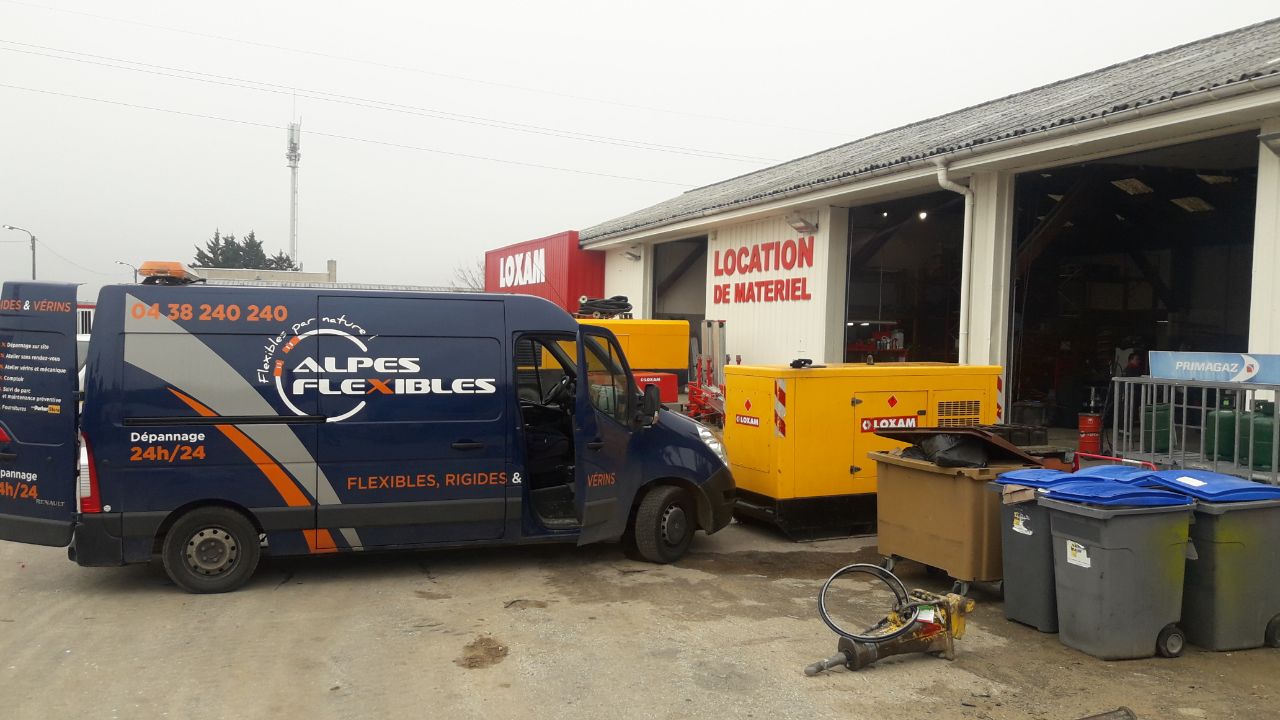 Réparation d&rsquo;un flexible BRH à Valence